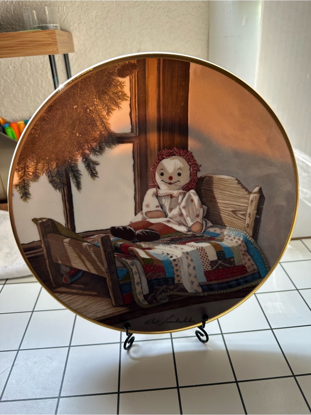 Kay’s Doll By Bob Timberlake Limited Edition Plate 1982. First Issue. #443.